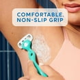 thumbnail image 5 of Schick Hydro Silk Sensitive Skin Women's Razor, 1 Handle & 5 5-Blade Razor Refills, 5 of 7
