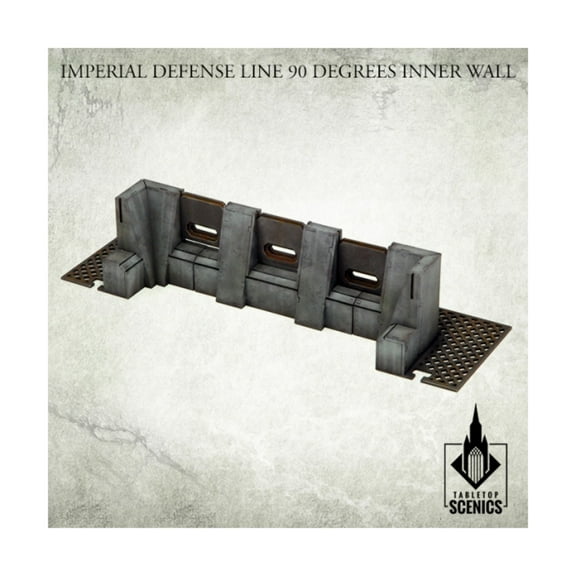 Kromlech Imperial Defense Line - 90 Degree Inner Wall New