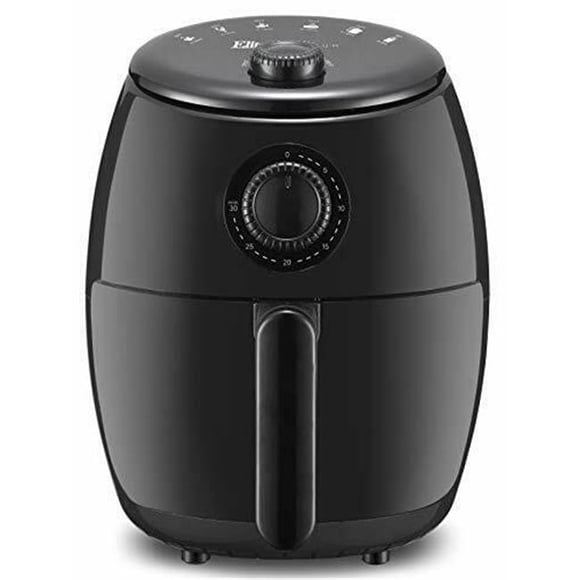 Maximatic EAF-0201 Elite Quart with Adjustable Hot Air Fryer, Black