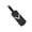 B001- Black, variant on Mandoline Slicer, Slicer Vegetable Cutter, Vegetable Slicer, Multi-Purpose Vegetable Grater, White Handheld 12X3.5 Inch Tool for Shredding Cabbage, Slicing Lemon, Cucumber for