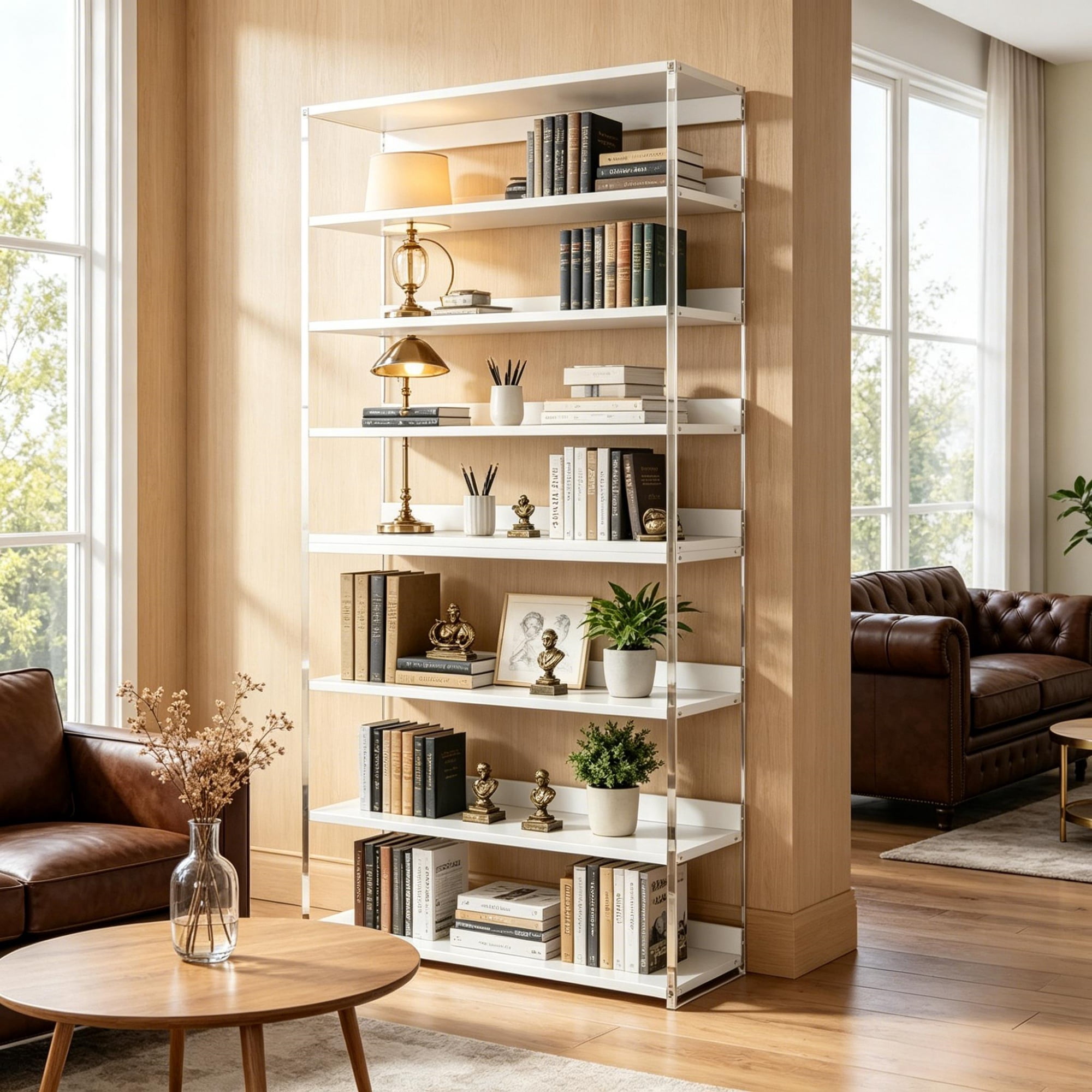 Bookshelf Storage Rack