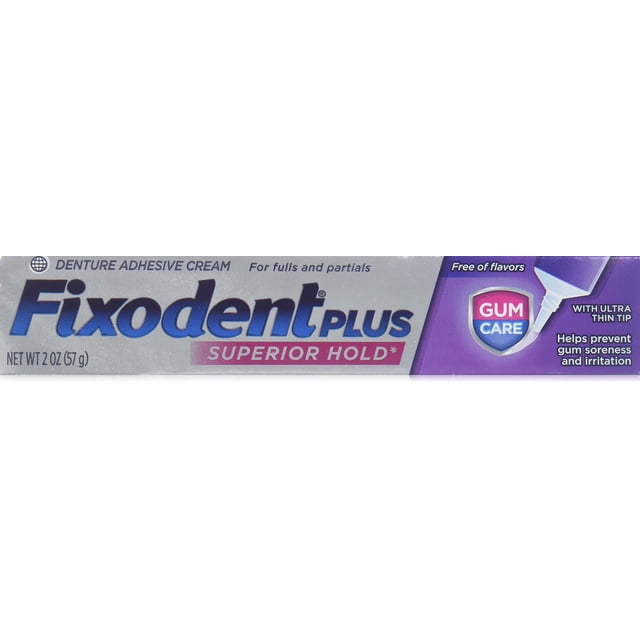 Adhesivo para Prótesis Fixodent Control 57g Fijación Superior