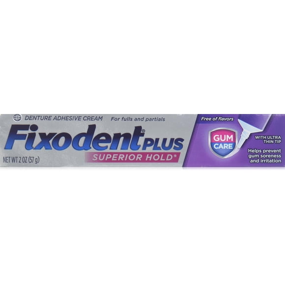 Adhesivo para Prótesis Fixodent Control 57g Fijación Superior