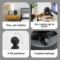 thumbnail image 3 of USA WOOZOO Desk Fan, 3 Speeds, 32ft  Distance, Quiet Motor, Black, 3 of 8