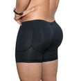 thumbnail image 3 of Men Butt Lifter Shapewear Enhancing Hips Padded Underwear Boxers（Blcak,4XL）, 3 of 5