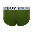 thumbnail image 6 of khonts,Men's Letter Printed Briefs Breathable Underwear Comfortable Soft Pouch Underpants Green S, 6 of 6
