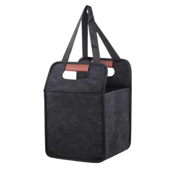 Foldable Cup Holder Bag Capacity 4 Cups Adjustable Dividers Portable Design Shoulder Strap