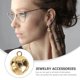 thumbnail image 4 of 100pcs DIY Collar accesorio hecho a mano Pulsera Pendiente Joyería Colgante, 4 of 5