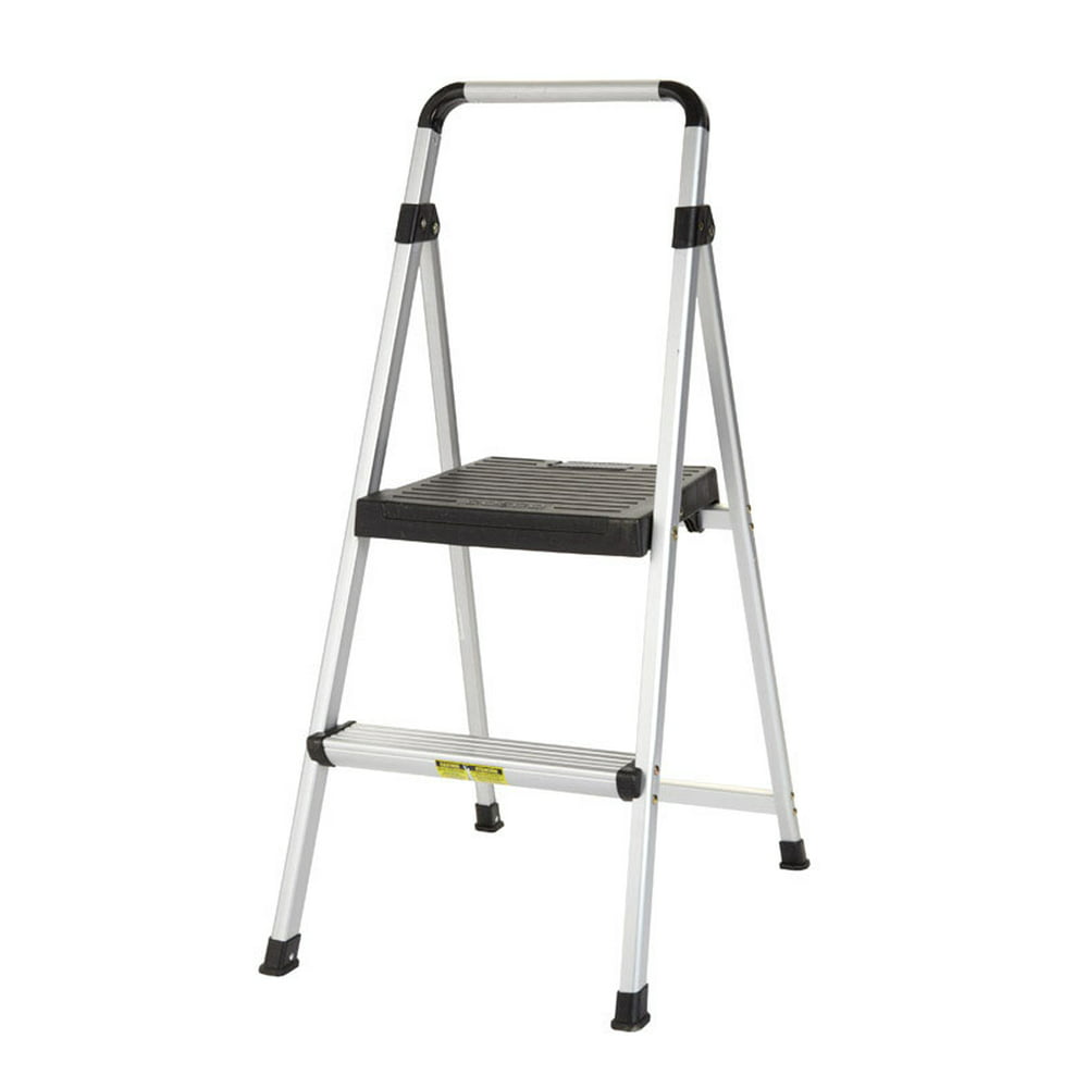 Aluminum folding step stool
