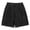 Black, variant on Men's Cotton 5/7 Inseam Shorts Casual Classic Fit Elastic Waistband Summer Twill Chino Golf Dress Short Black