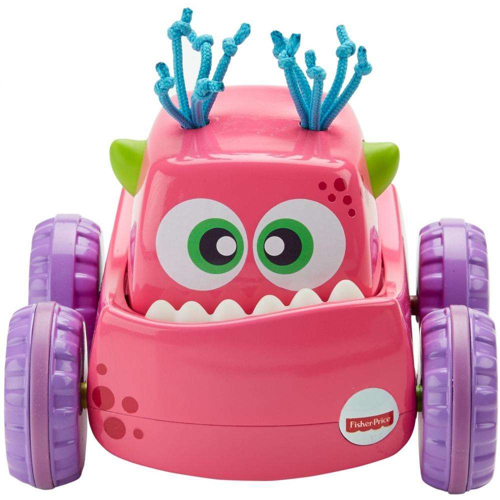 Fisher-Price Press 'N Go Monster Truck with Rolling Motion, Pink - image 3 of 7