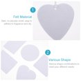 JiaHuin 1 Set Blank Air Freshener Sheet Natural Sublimation Blank