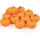 thumbnail image 2 of Billuyoard 12 Uds calabaza modelo Artificial casa jardín fiesta interior decorativo Prop DIY suministros Mini figurita adorno de Halloween Kits de decoración para fiestas Naranja, 2 of 6
