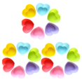 thumbnail image 4 of Revestimientos de silicona para cupcakes Ounissouiy 6 uds forma de corazón reutilizables, 4 of 6