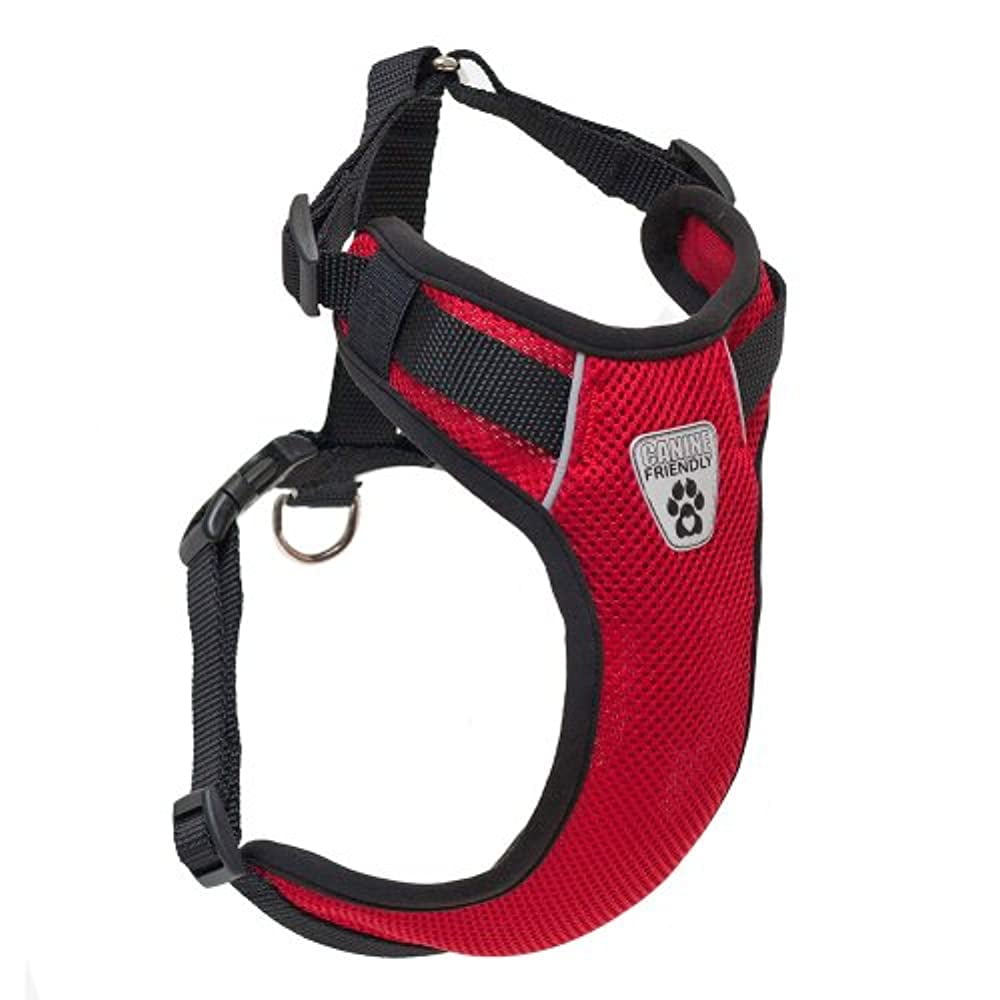 Canine Friendly Vented Vest Harness, Car Restraint
