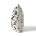 thumbnail image 2 of Evergreen Elegance Indoor/Outdoor Pillow with Removable Cover in White 18x18, 2 of 7