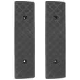 thumbnail image 1 of OULII 2Pcs Vehicle Curb Ramp Black Rubber for Drivers Stairs Vibration Reduction, 1 of 8