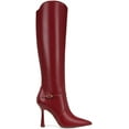 thumbnail image 2 of Sam Edelman Women's Elia Pointed Toe Knee High Boot Cabernet Red 7.5M, 2 of 5