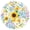 4A-50pcs, variant on 35pcs-70pcs Floral Stickers Daisy Stationery Stickers Colorful Nature Kids Stickers for Suitcase Laptop Notebooks