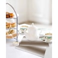 thumbnail image 4 of Brown White Ombre Kitchen Dish Towels for Drying Dishes Set of 2, Vintage Minimalist Country Gradient Waffle Weave Microfiber Hand Tea Bathroom Towels Quick Dry & Absorbent Towel 12x12, 4 of 7