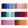 thumbnail image 4 of Chiffon Scarf Hijab Wrap Printe Solid Color Shawls Headband Muslim Hijabs, 4 of 6
