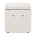 thumbnail image 4 of Pouf Square Ottoman from LumiSource, 4 of 8
