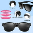 thumbnail image 5 of LINLIN 24 Packs Kids Party Sunglasses Bulk Neon Colors Sunglasses for Birthday Party supplies Treat Bag Fillers for Beach Pool Party Toys for Kids and Adults, 5 of 7