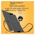 thumbnail image 2 of 12V Filtered Small Solar Water Fountain Pump Fish Tank Outdoor Brushless Suction Submersible Pump Circulating Cooling Aquarium ,High Efficiency, 2 of 5