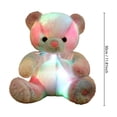thumbnail image 4 of Eoozwa LED Color Changing Glowing Alpaca Plush, Soft Light Up Stuffed Animal with Auto Shut Off, Magical Night Light for Room Decor, Multi-Color, 4 of 6