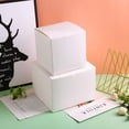 thumbnail image 2 of Caja de regalo SHIPKEY, 10 unidades, 13 x 13 x 13 cm, blanca con tapas, 2 of 7