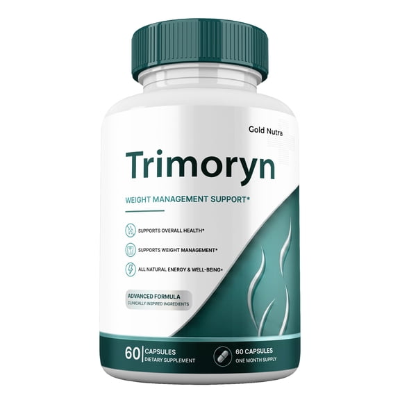 Trimoryn Capsules, Maximum Strength All Natural Formula, 60 Capsules per Bottle (1 Pack)