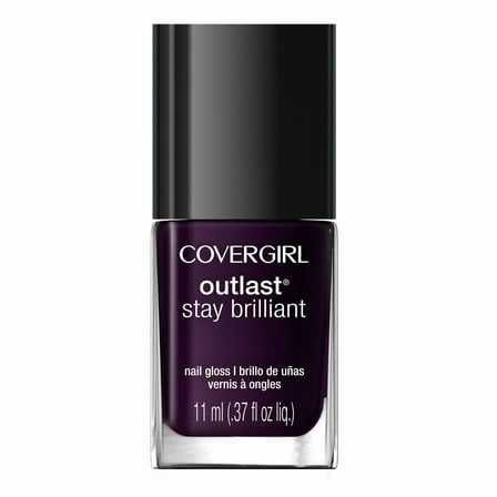 COVERGIRL Outlast Stay Brilliant Nail Gloss Vivid Violet, .37 oz