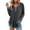 Dark Gray, variant on FRSASU Women'S Tops Clearance Stitching Loose Long Sleeve Shift Printed Sweatshirt