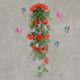 thumbnail image 4 of XWSHYW Flores Artificiales Flores Artificiales, Rosas Simuladas, Conductores de Aire Acondicionado, Decoración de Techo de Sala de Estar, Envoltura de Plástico, Plantas, Flores Falsas, Enredaderas, F, 4 of 5