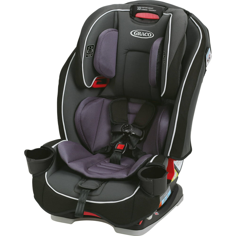 Graco SlimFit All-in-One Convertible Car Seat, Annabelle Purple