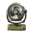 thumbnail image 2 of Danhjin Outdoor Oscillating Fan 100 Speed High Speed Circulation Fan 6000 MAh Battery Rechargeable And Reverse Chargeable Digital Fan With Hook Night Light Function, 2 of 6