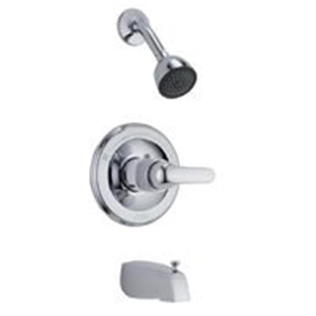 Delta Faucet Co 1343 Classic Chrome Single Handle Tub And Shower