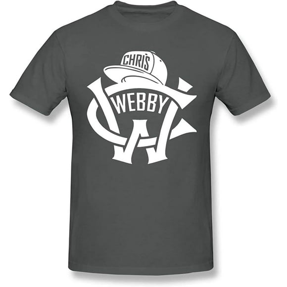 Men's Chris Webby Summer Classic Short Sleeve T-Shirts Tee Tops