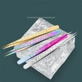 thumbnail image 5 of 6PCS False Lash Tweezers Set for Eyelash Extensions Clip Boot Volume Isolation Precise Eyebrow Nail Art Tongs Makeup Tools Kit (Tweezers E), 5 of 7