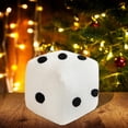 thumbnail image 4 of Biekopu Dice Plush Toy Large Dice Toy Decorative Pillow Kids Game Accessory for Home School Party, 4 of 6