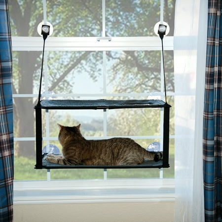 K&H EZ Mount Pet Cat Bed, Gray