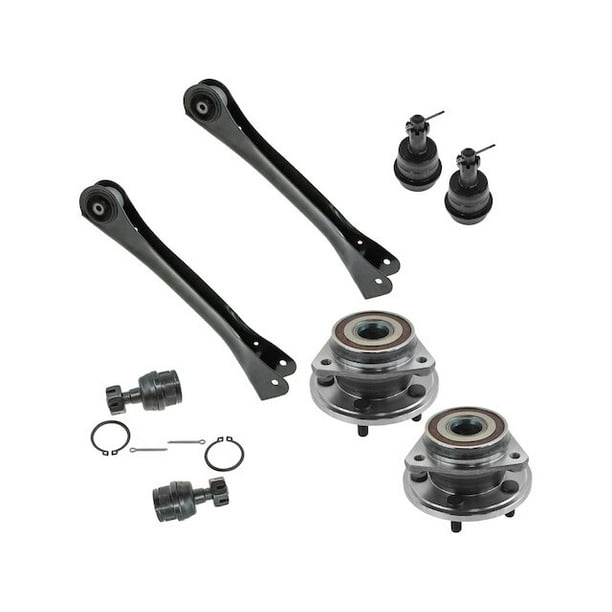Front Control Arm Wheel Hub Ball Joint Kit 8 Piece Compatible with