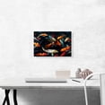 thumbnail image 2 of ARTCANVAS Koi Carp Fish China Asia Japan in Pond Canvas Art Print - Size: 18" x 12" (0.75" Deep), 2 of 9