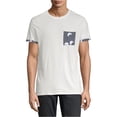 thumbnail image 1 of Elevenparis Mens Pocket Basic T-Shirt, Off-White, Small, 1 of 1