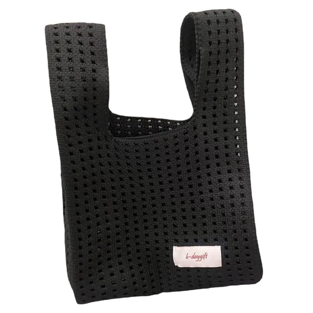 Bolso de hombro para mujer, bolso de mano para mujer, organizador ligero, bolso de mano para mujer, Negro