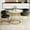35.43"Gold White Table + 2 Gold Black Chairs, variant on 35.43" Round Glass Dining Table, Marble Pattern Top and Cage-Like Metal Base, for Kitchen, Dining Room, Small Spaces