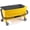 44 Quarts Bucket(yellow), variant on Matthew cleaning Microfiber Finish Bucket with Sieve,Press Wring Mop Bucket for Microfiber Flat Mops, Mop Bucket with Non-Marking Casters Wheels,44" Yellow