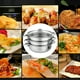 thumbnail image 5 of Olla de Alimentos Wdftyju Acero Inoxidable Multiusos 3 niveles, 5 of 9