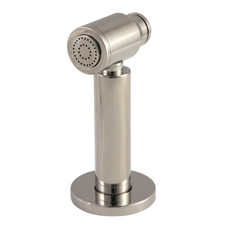 Kingston Brass CCRP61K6 Brass Kitchen Faucet Side Sprayer in Polished Nickel