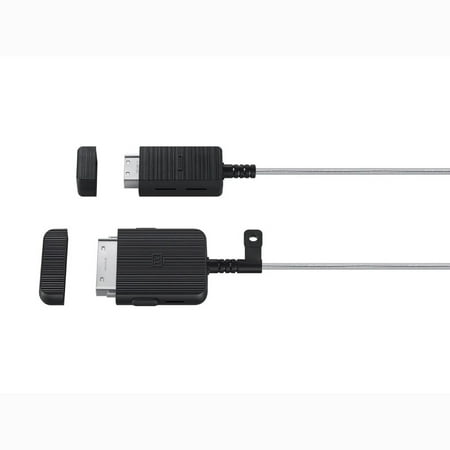 Samsung - One Invisible Connection 49' Fiber-Optic Cable - Transparent